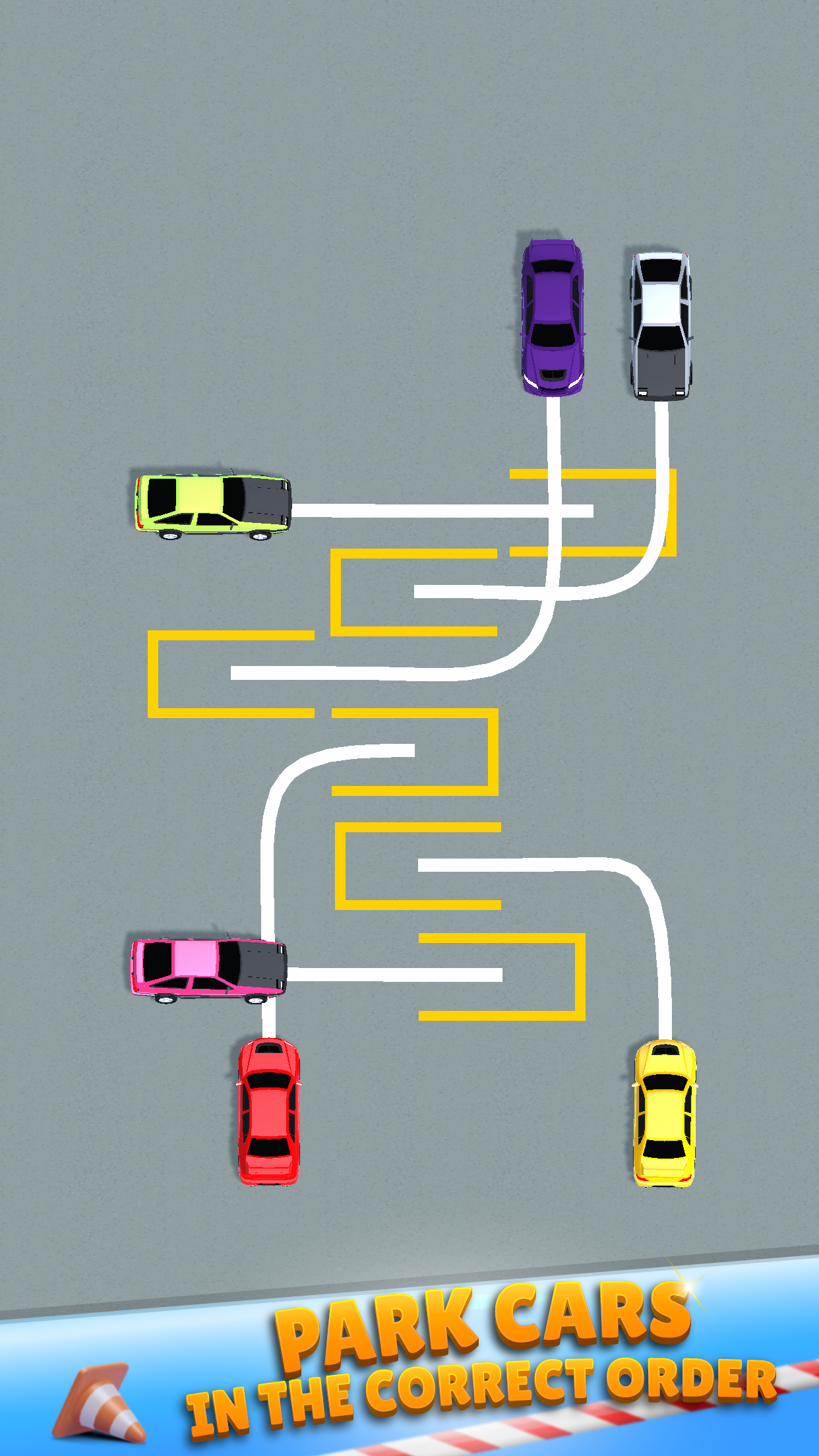 اسکرین شات 1 بازی Parking Order!