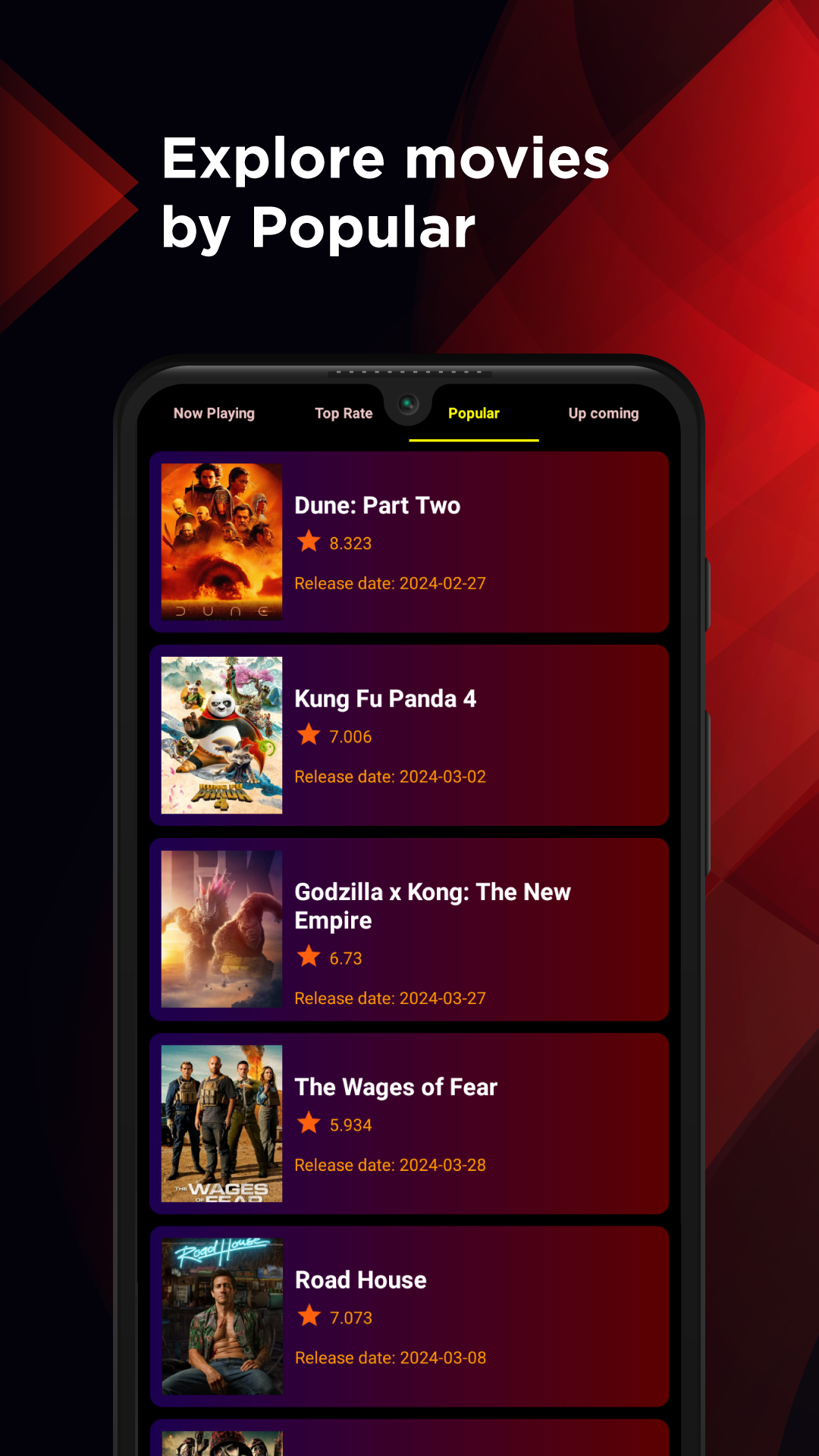 اسکرین شات 6 برنامه Movie Trailers