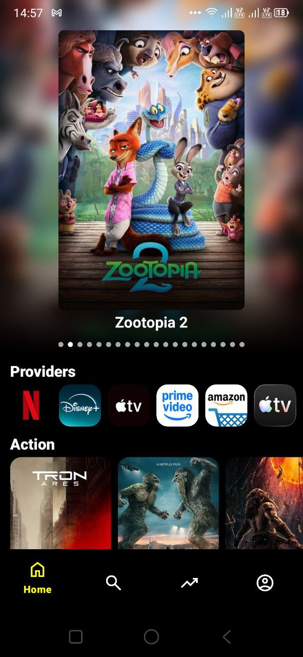 اسکرین شات 1 برنامه Movie Box