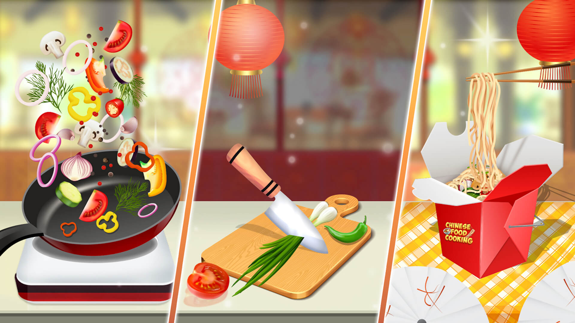 اسکرین شات 1 بازی Chinese Food Maker Chef Games