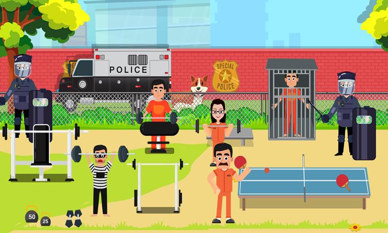 اسکرین شات 4 بازی Pretend Play My Police Officer