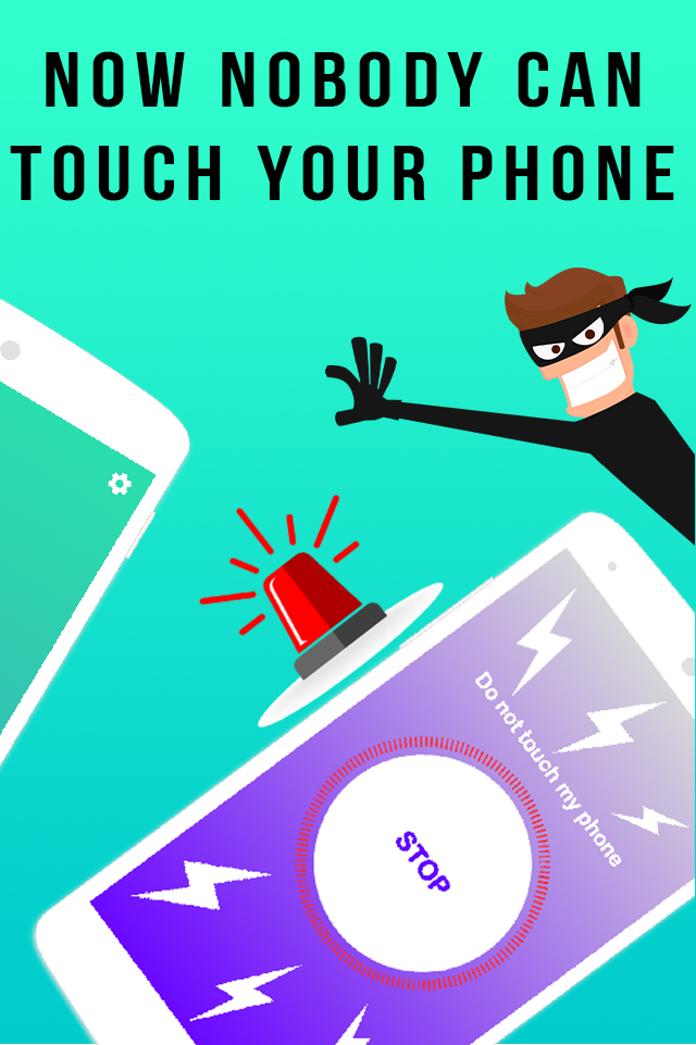 اسکرین شات 3 برنامه Don't touch my mobile