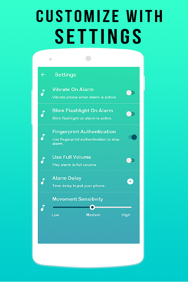 اسکرین شات 7 برنامه Don't touch my mobile