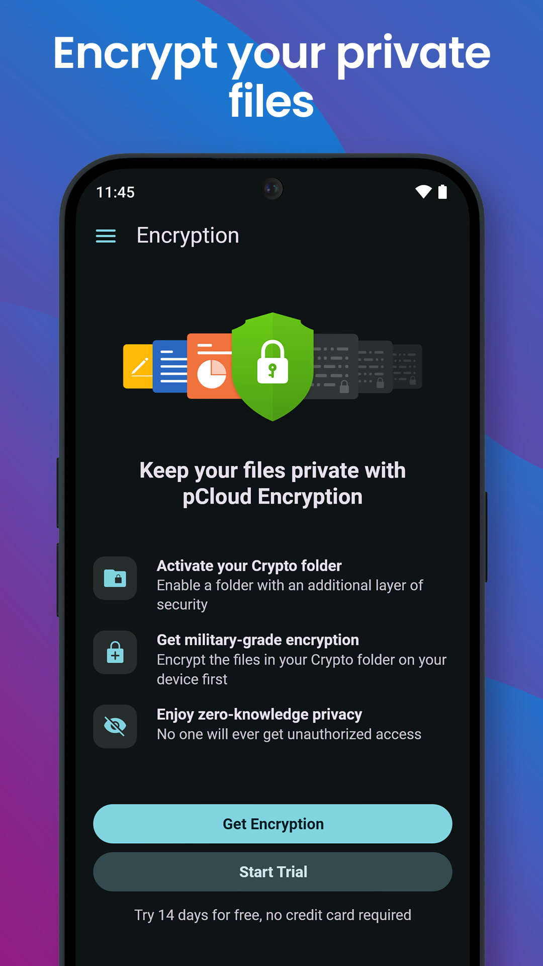 اسکرین شات 7 برنامه pCloud: Cloud Storage