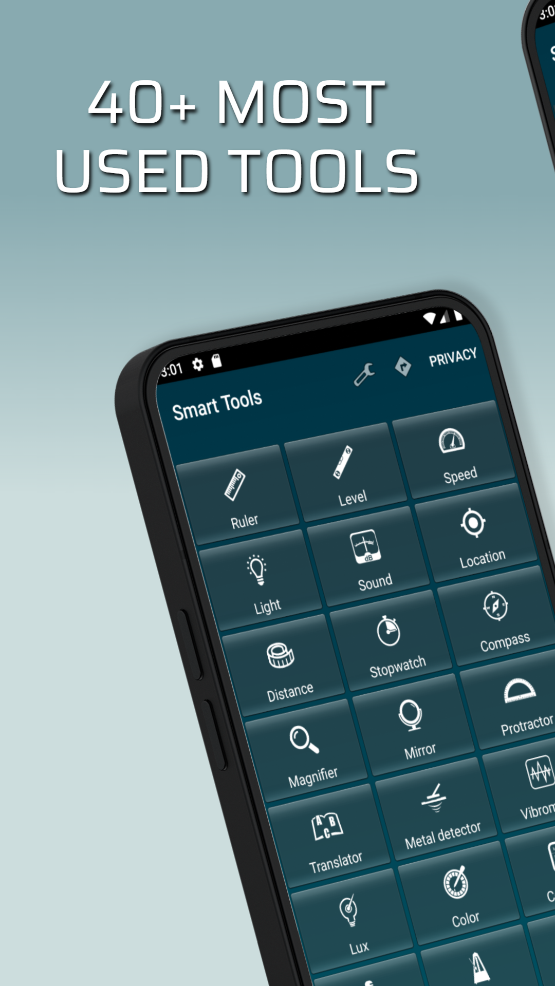 اسکرین شات 3 برنامه Smart Tools - All In One
