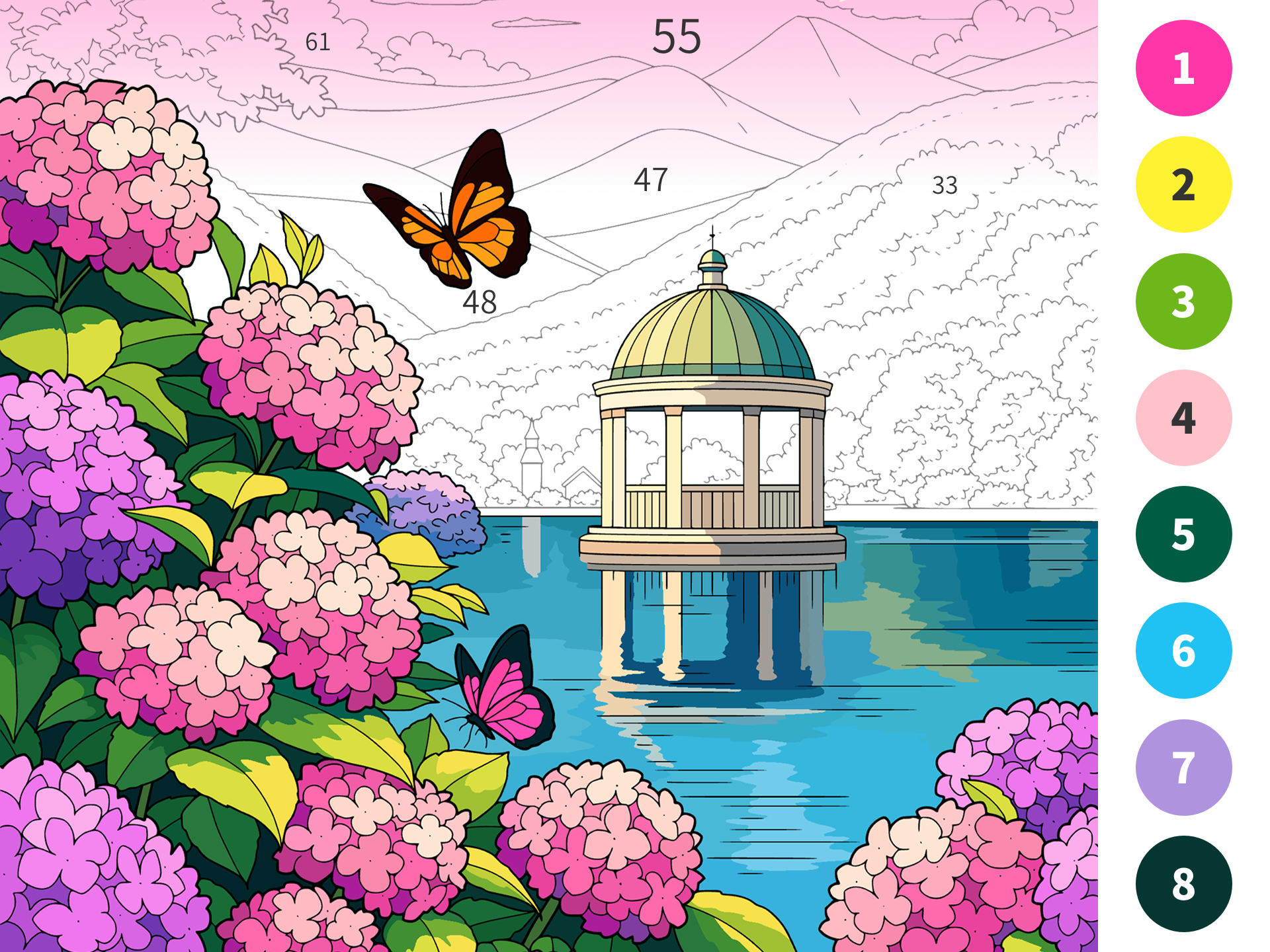 اسکرین شات 8 بازی Art Color:Color by Number Game