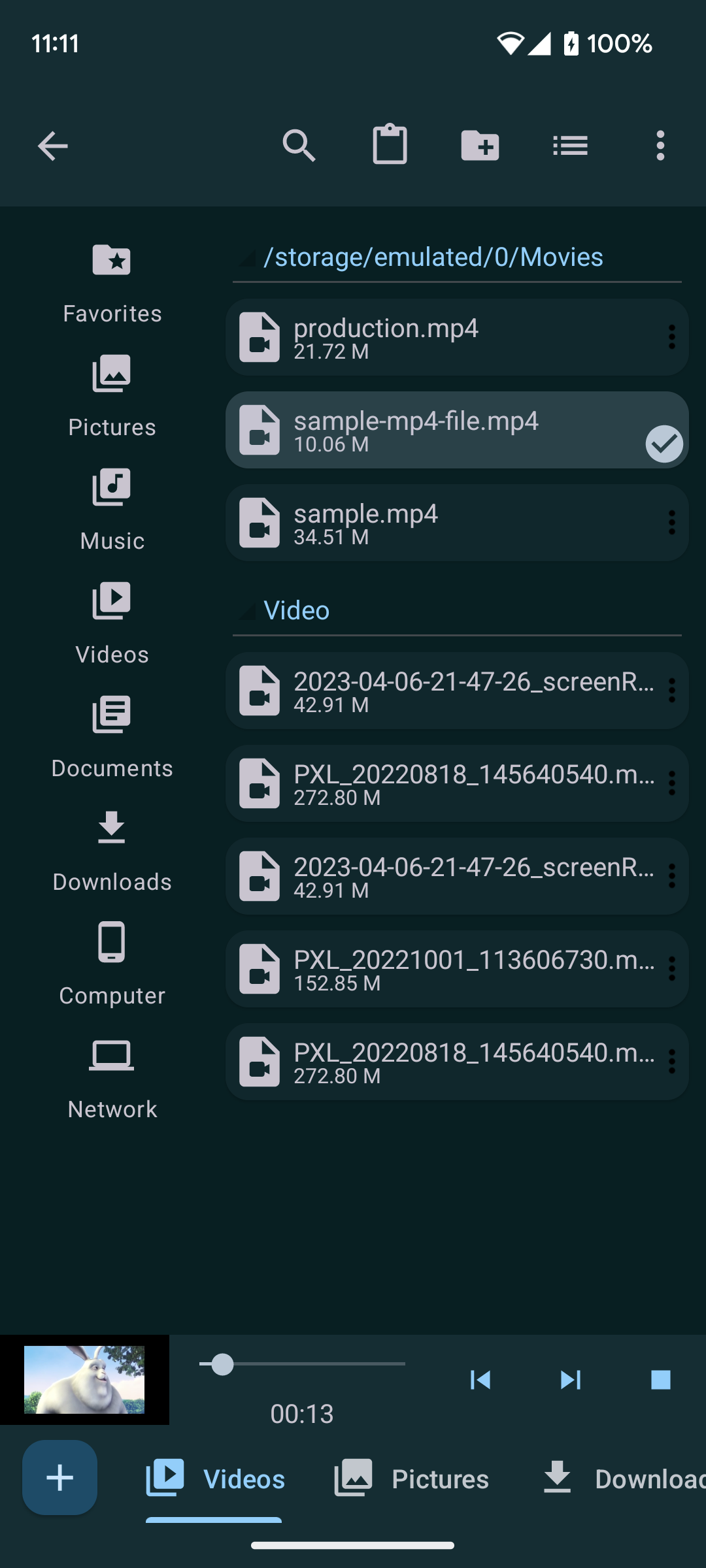 اسکرین شات 4 برنامه Computer File Explorer