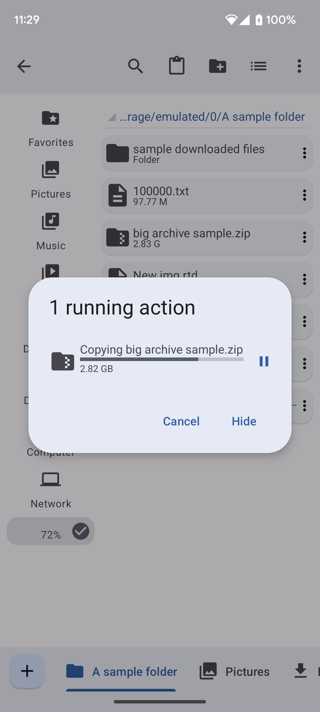 اسکرین شات 6 برنامه Computer File Explorer