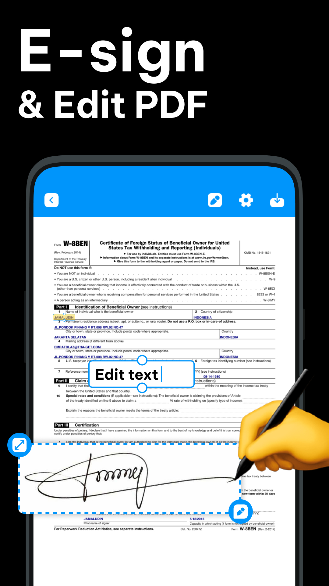 اسکرین شات 3 برنامه PDF Scanner - Queen Scanner