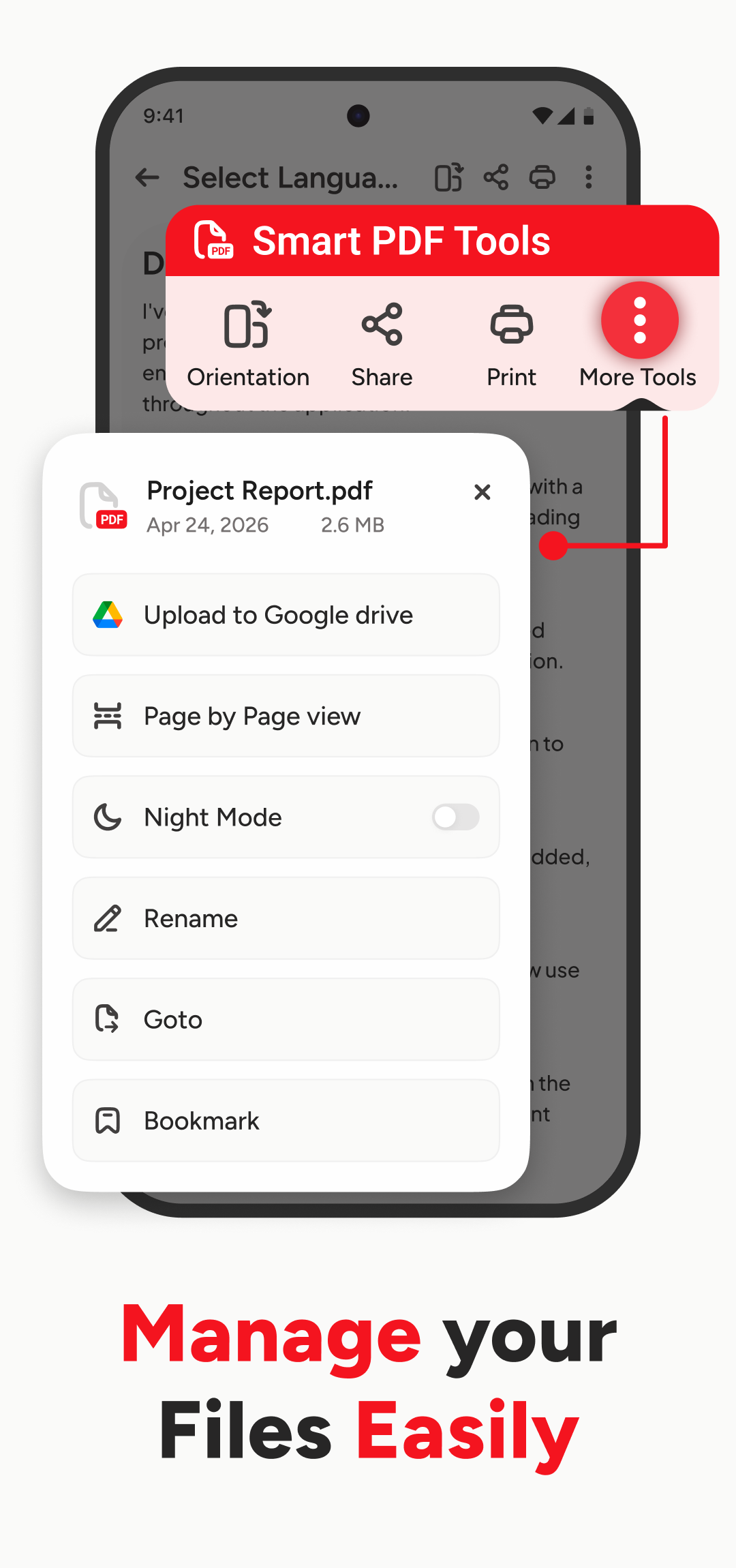 اسکرین شات 4 برنامه PDF Reader - All PDF Viewer
