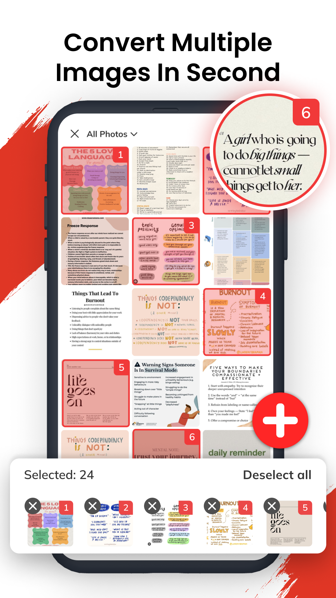 اسکرین شات 5 برنامه PDF Converter, Image Converter