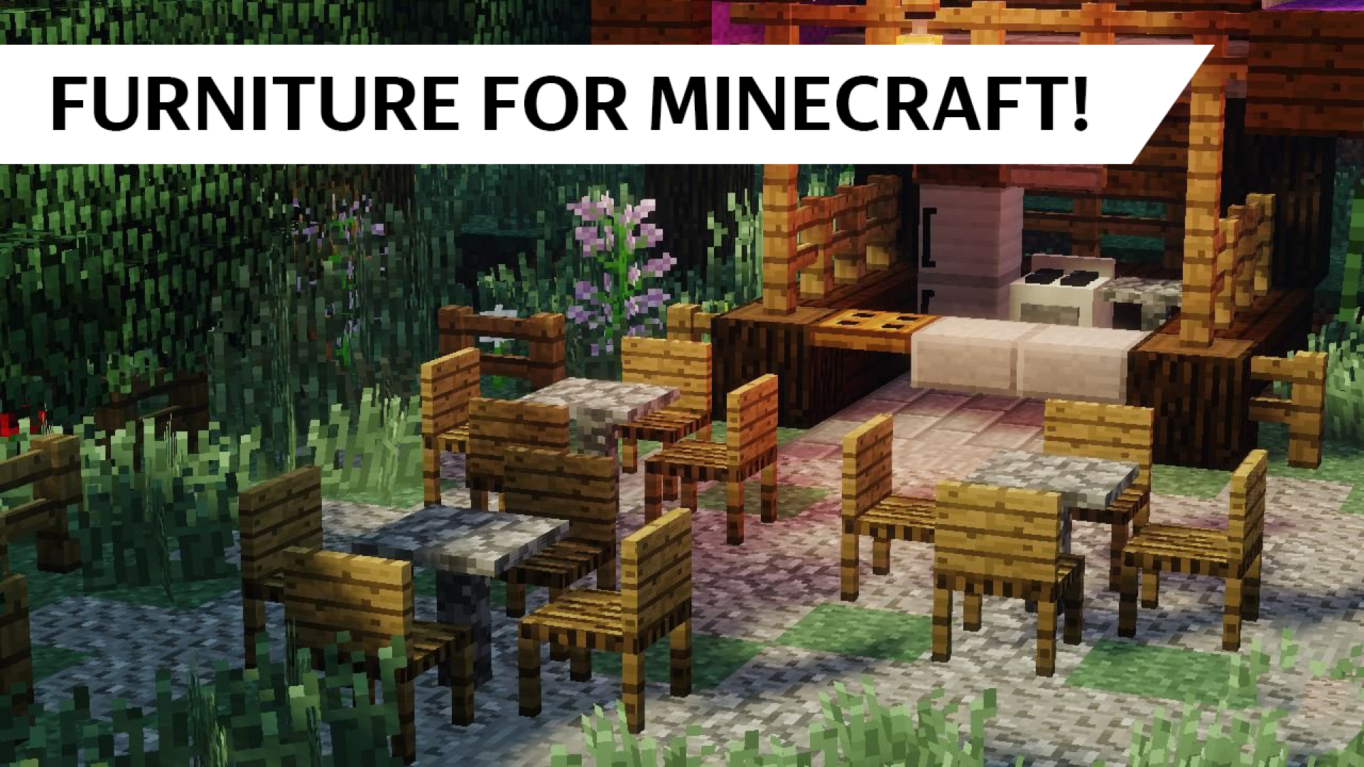 اسکرین شات 1 برنامه Furniture Mod for Minecraft