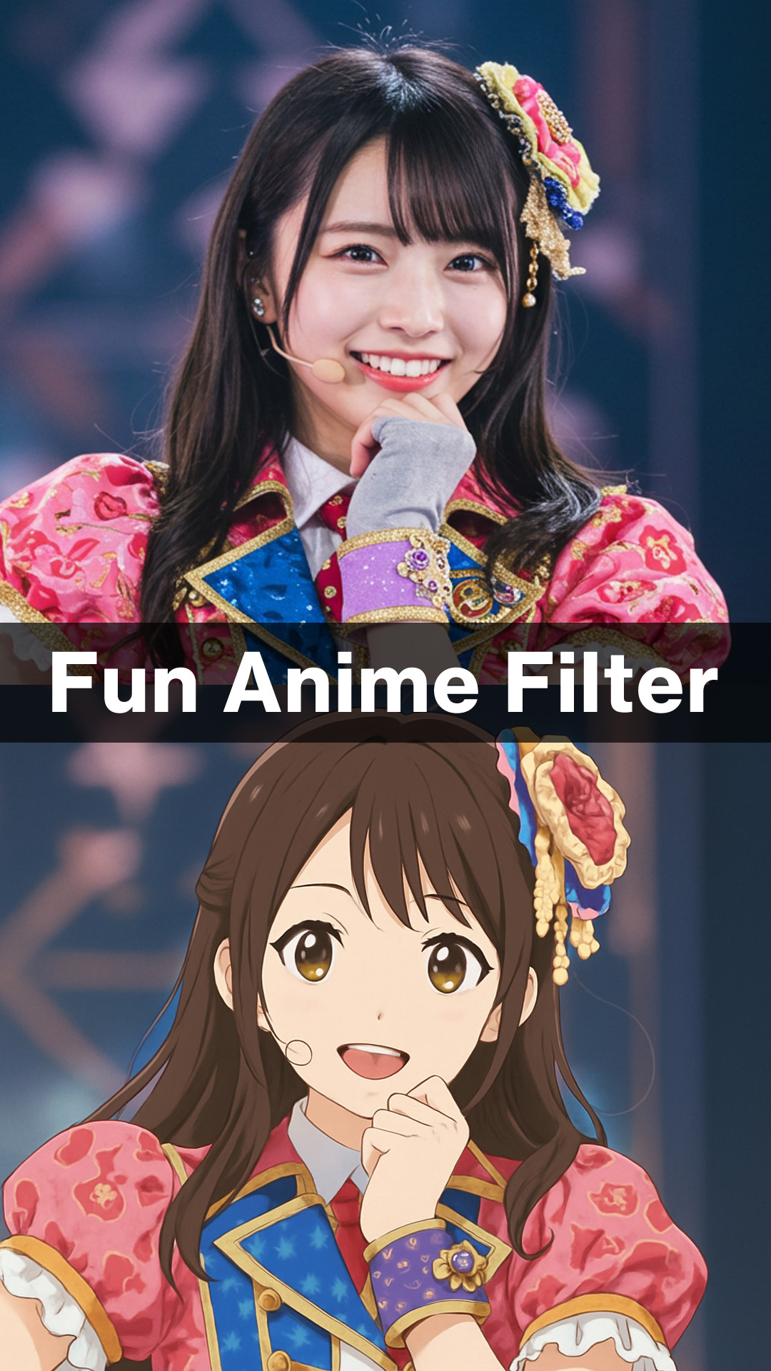 اسکرین شات 4 برنامه Anime Filter - Photo to Anime