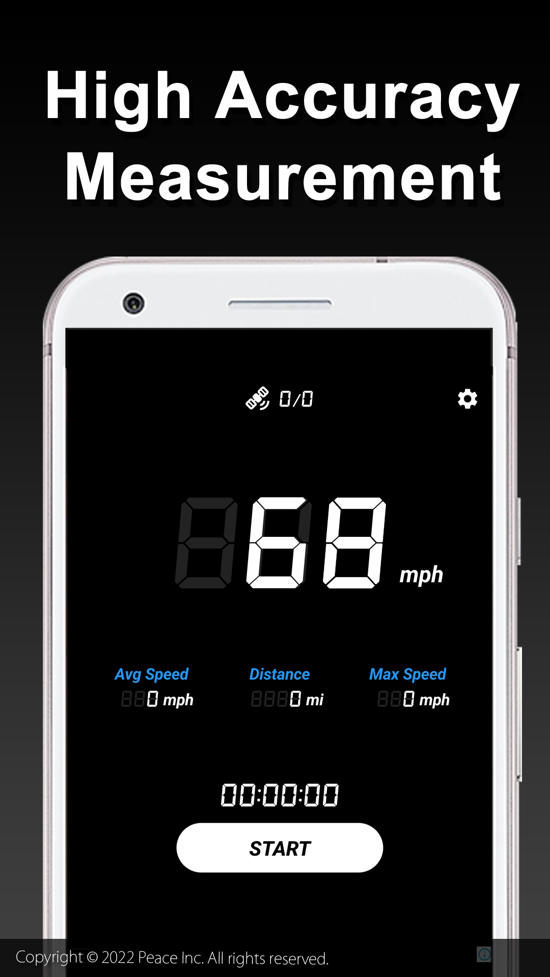 اسکرین شات 3 برنامه Speedometer