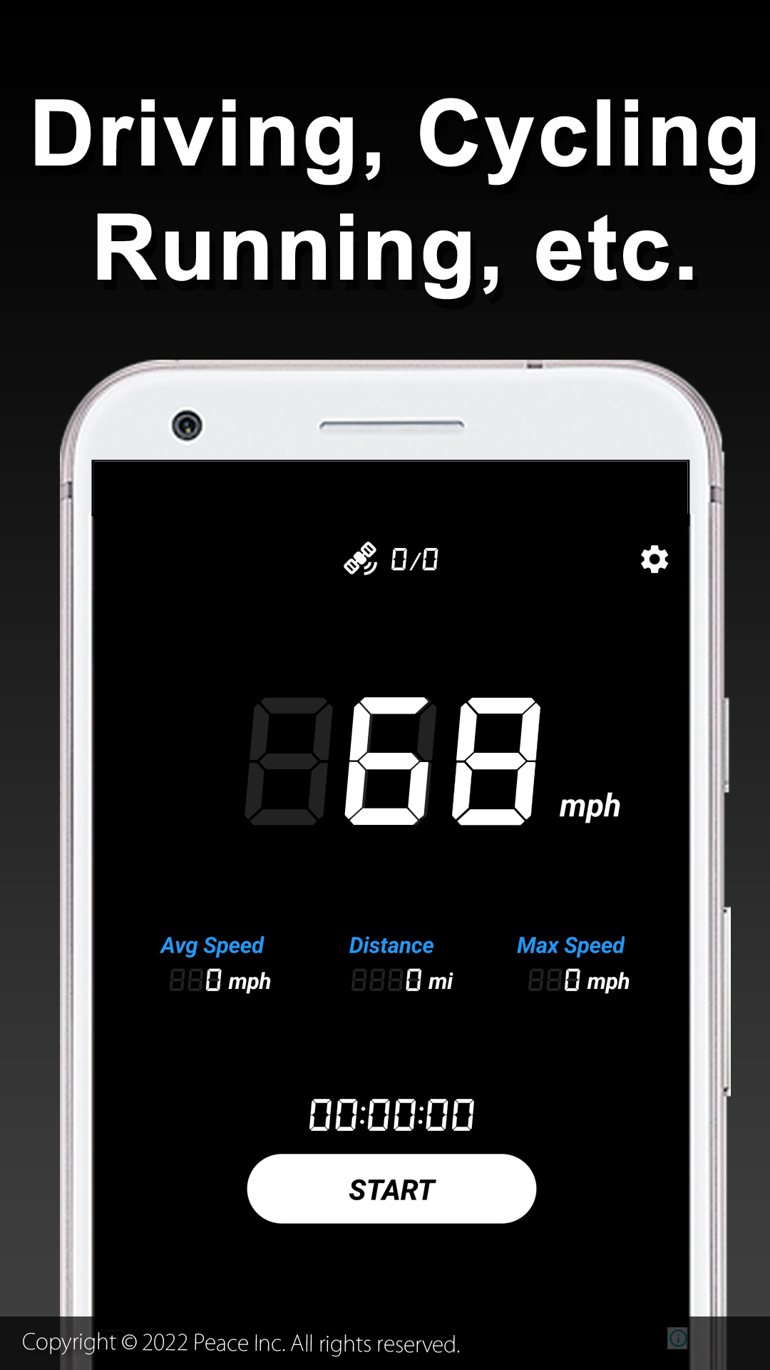 اسکرین شات 4 برنامه Speedometer