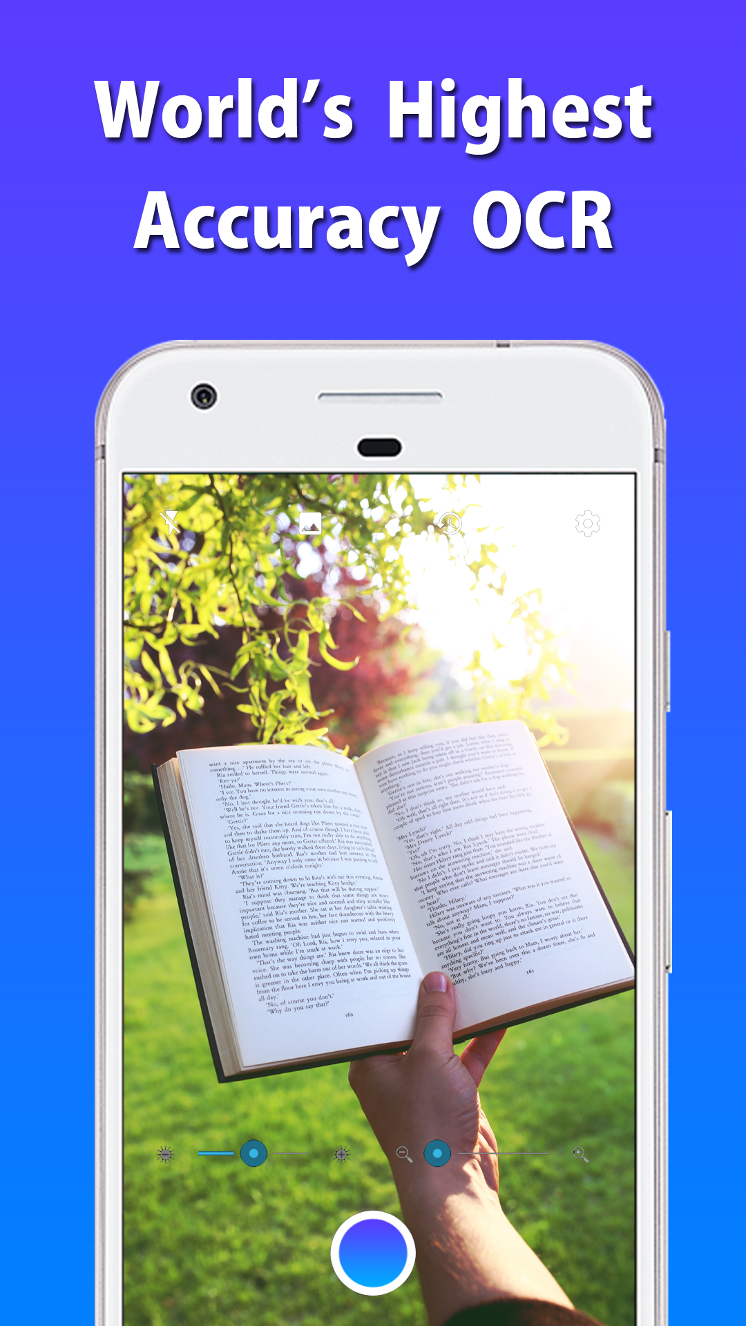 اسکرین شات 4 برنامه Text Scanner [OCR]