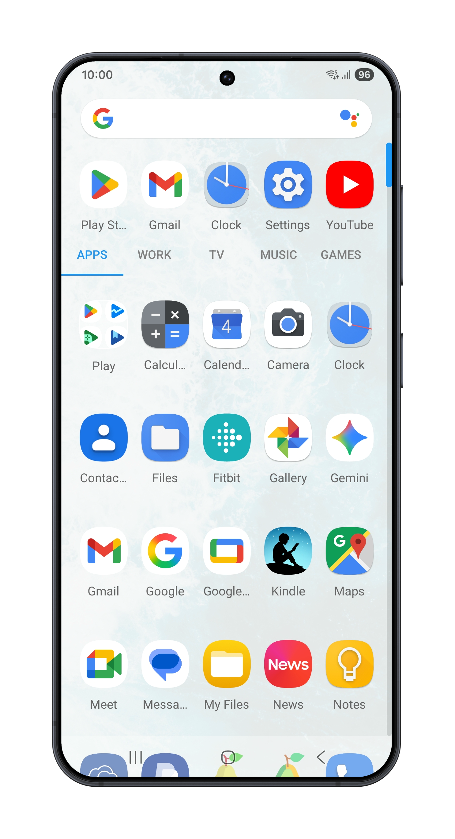 اسکرین شات 2 برنامه Pear Launcher