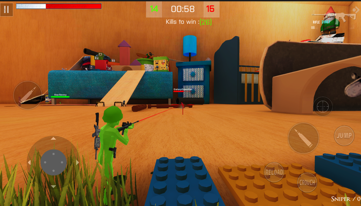 اسکرین شات 3 بازی Army Men: Toy Soldier Battles