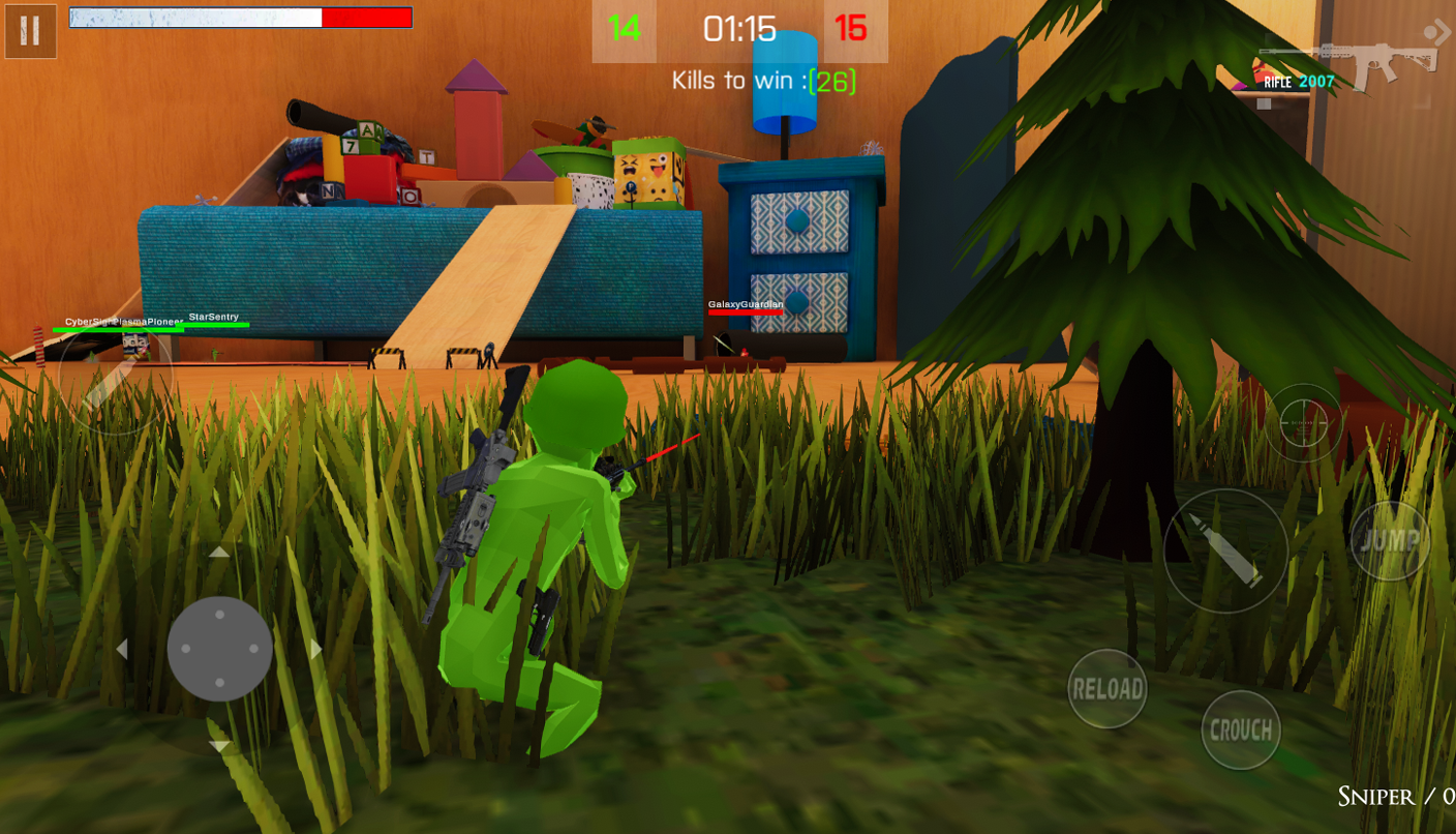 اسکرین شات 4 بازی Army Men: Toy Soldier Battles