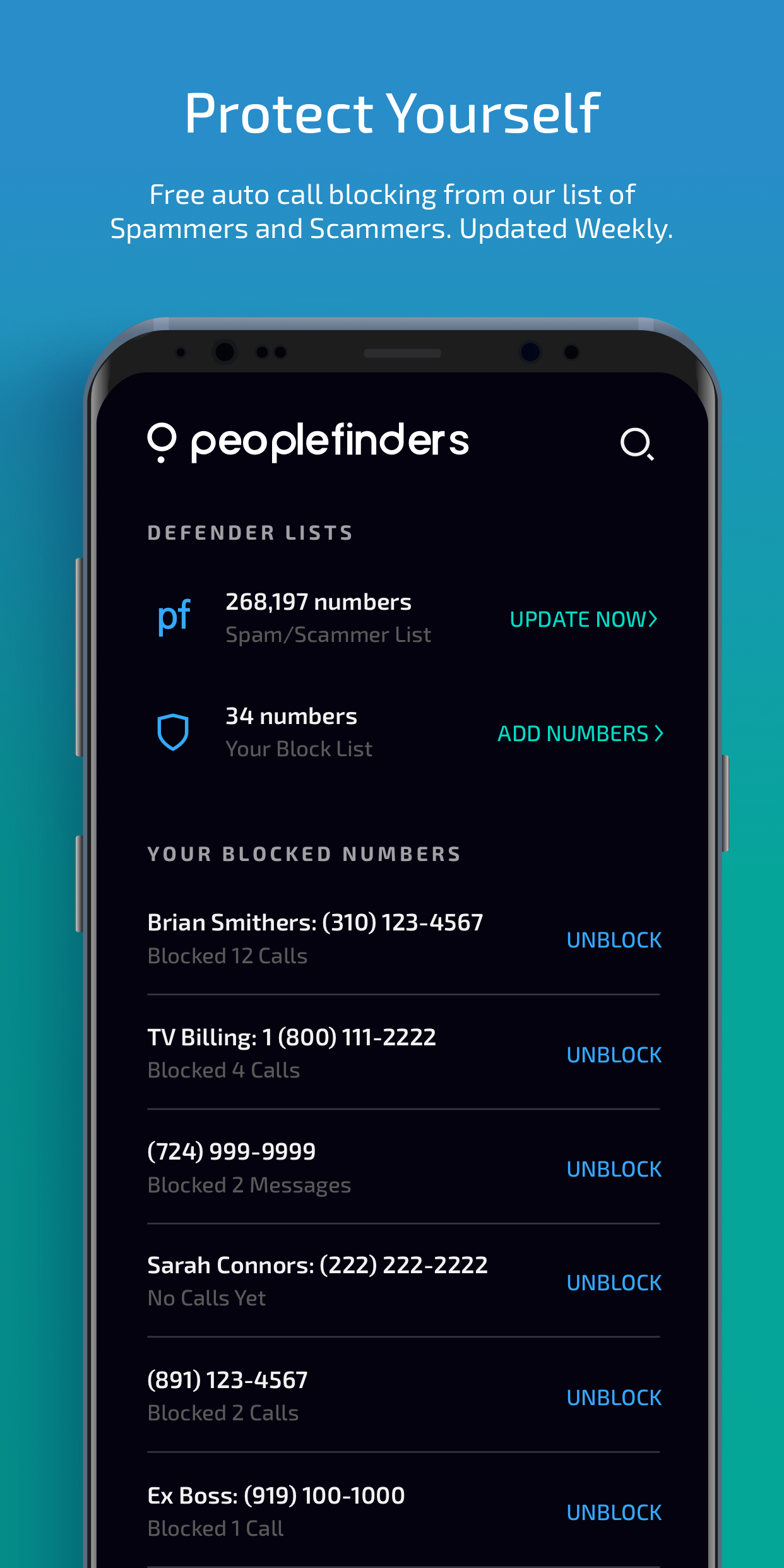 اسکرین شات 7 برنامه PeopleFinders: People Search