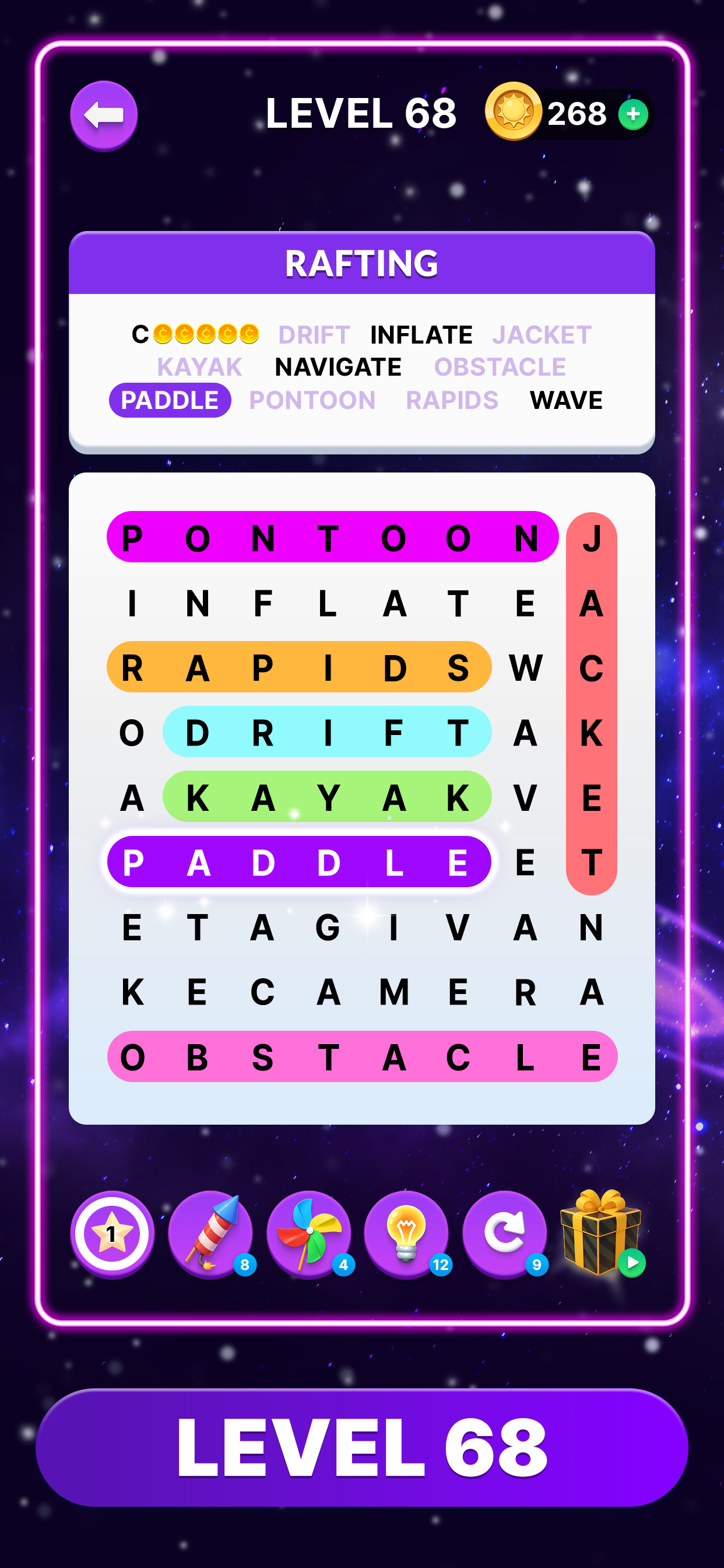 اسکرین شات 5 بازی Wordscapes Search: Word Games