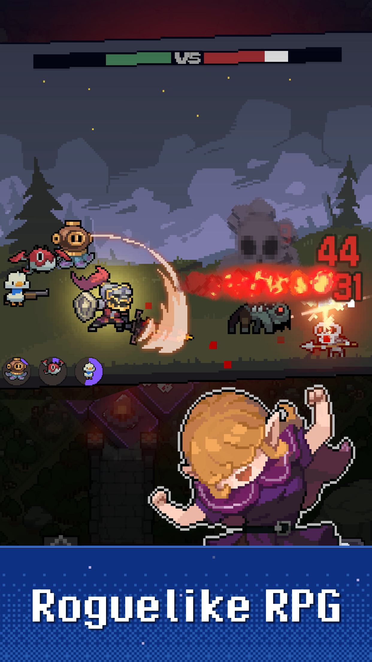 اسکرین شات 1 بازی Heroll : Dice Roguelike