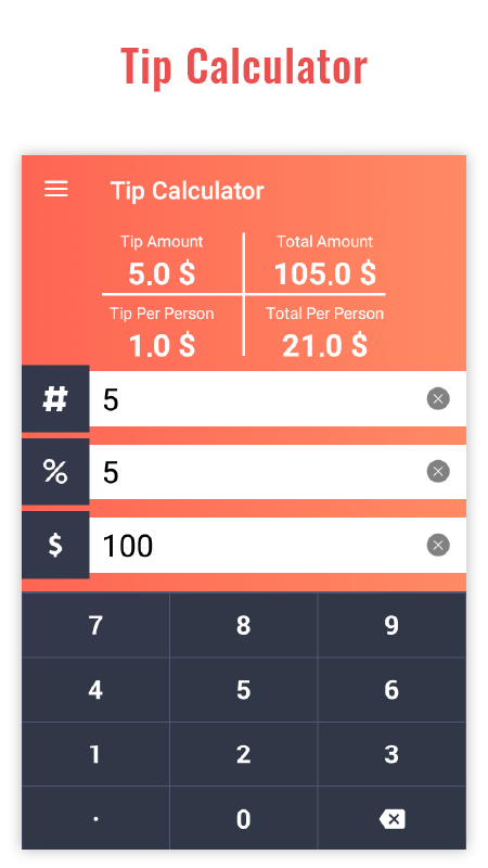 اسکرین شات 6 برنامه Percentage Calculator of Marks