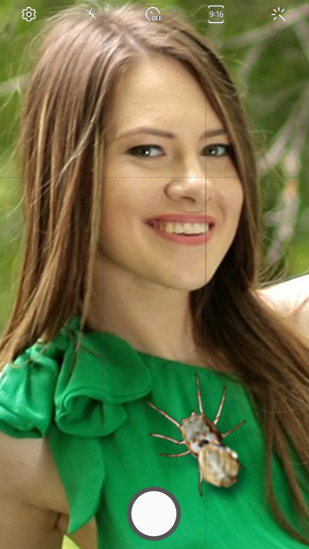 اسکرین شات 3 برنامه Spider filter prank