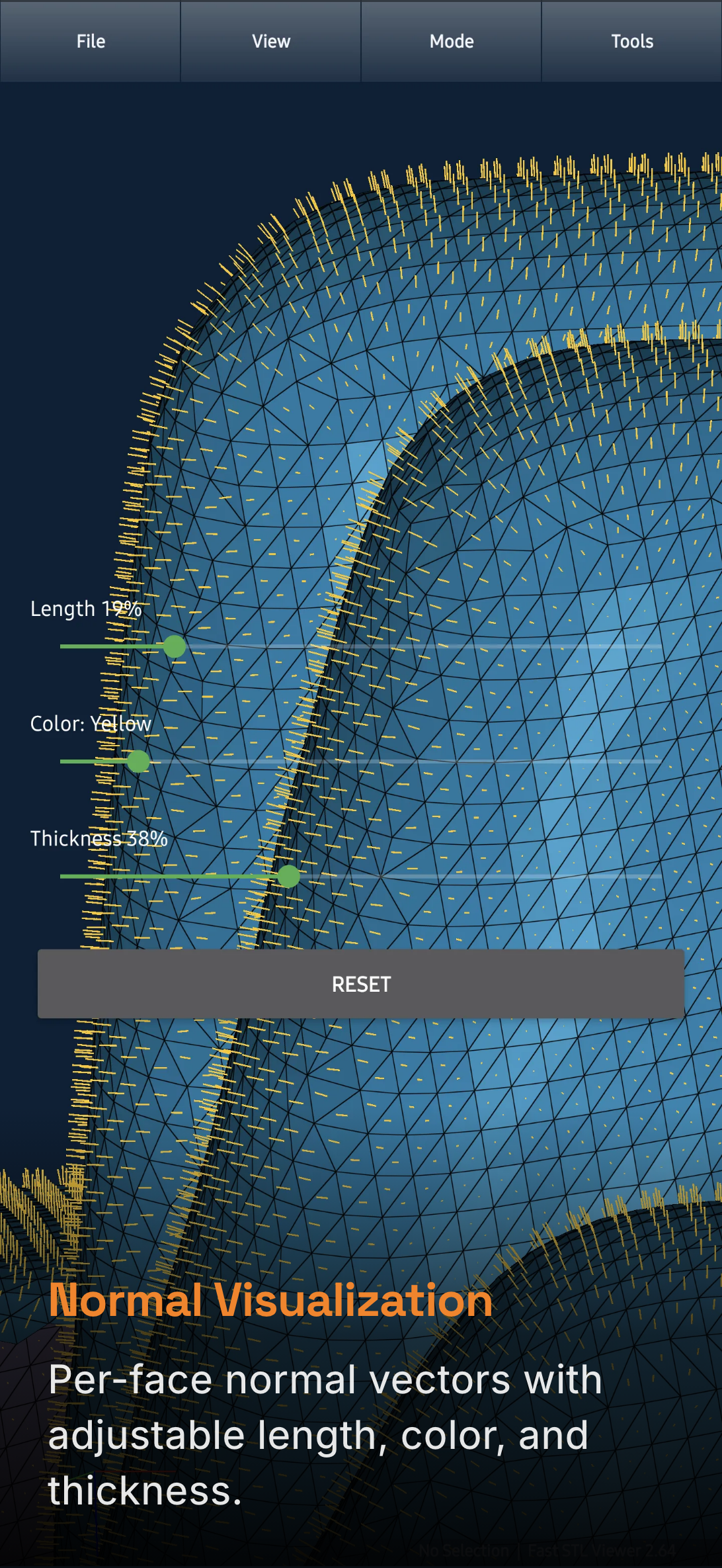 اسکرین شات 7 برنامه Fast STL Viewer