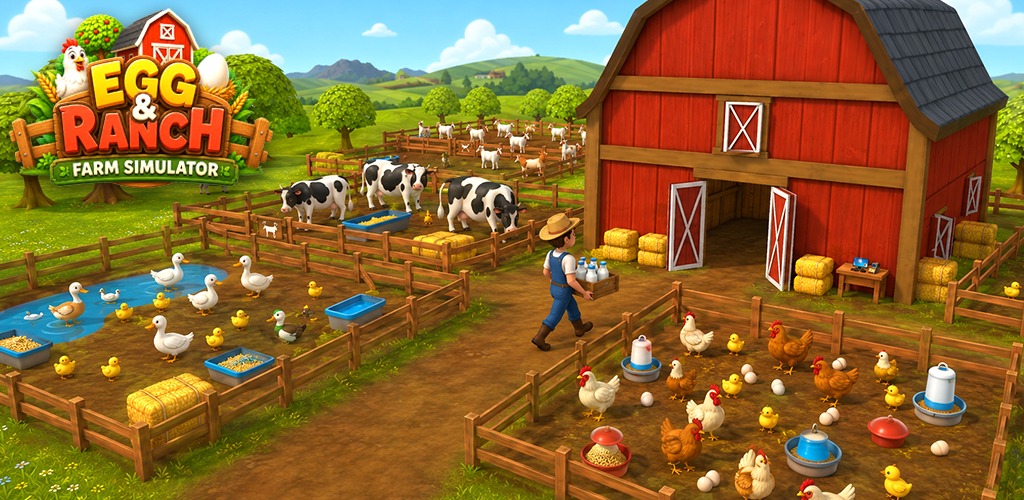 اسکرین شات 1 بازی Egg & Ranch Farming Simulator