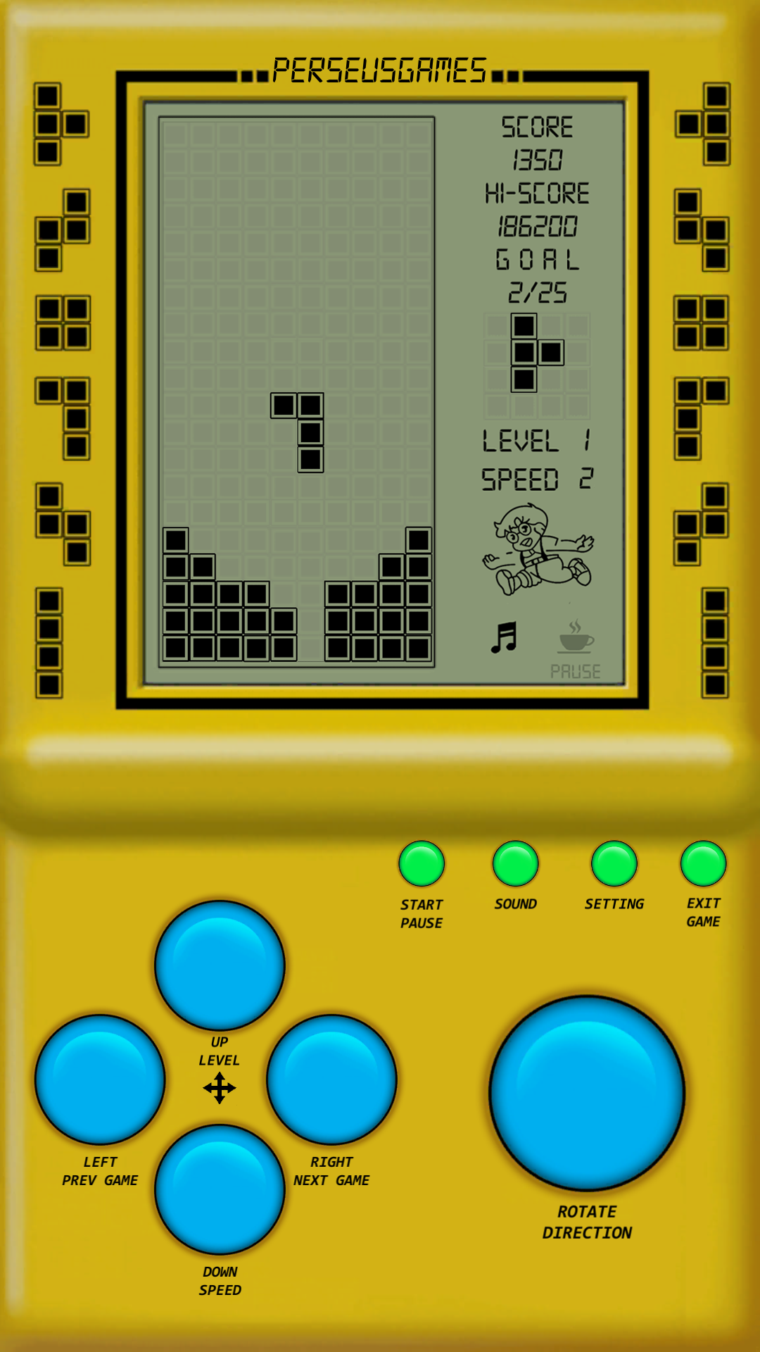 اسکرین شات 2 بازی Brick Game