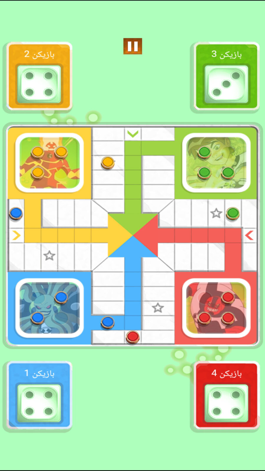 اسکرین شات 4 بازی منچ بازی بن تن