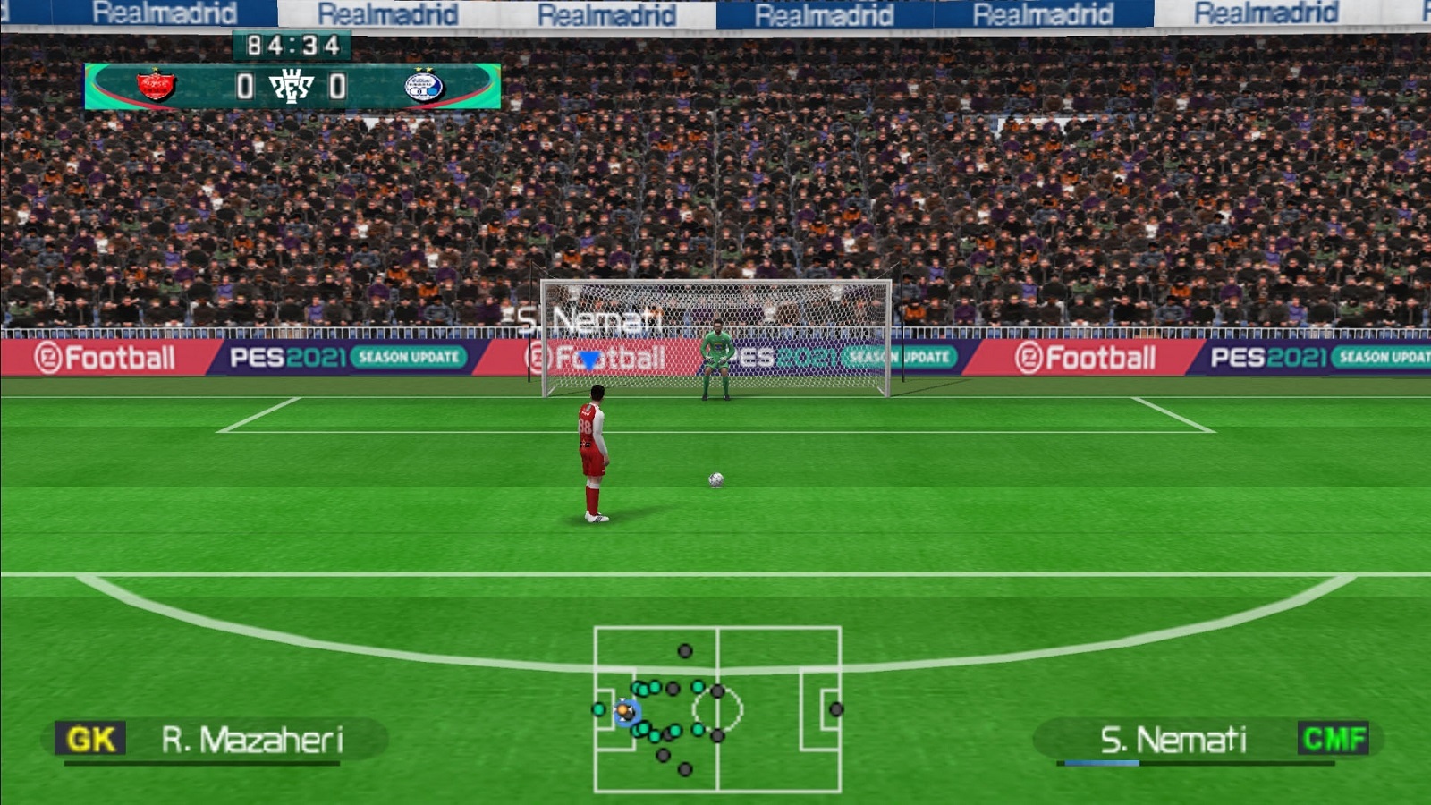 اسکرین شات 8 بازی شبیه سازی فوتبال لیگ برتر 1399/1400