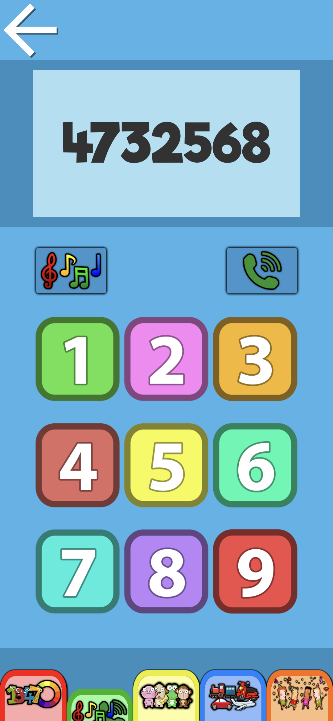 اسکرین شات 7 بازی Baby Phone for Kids