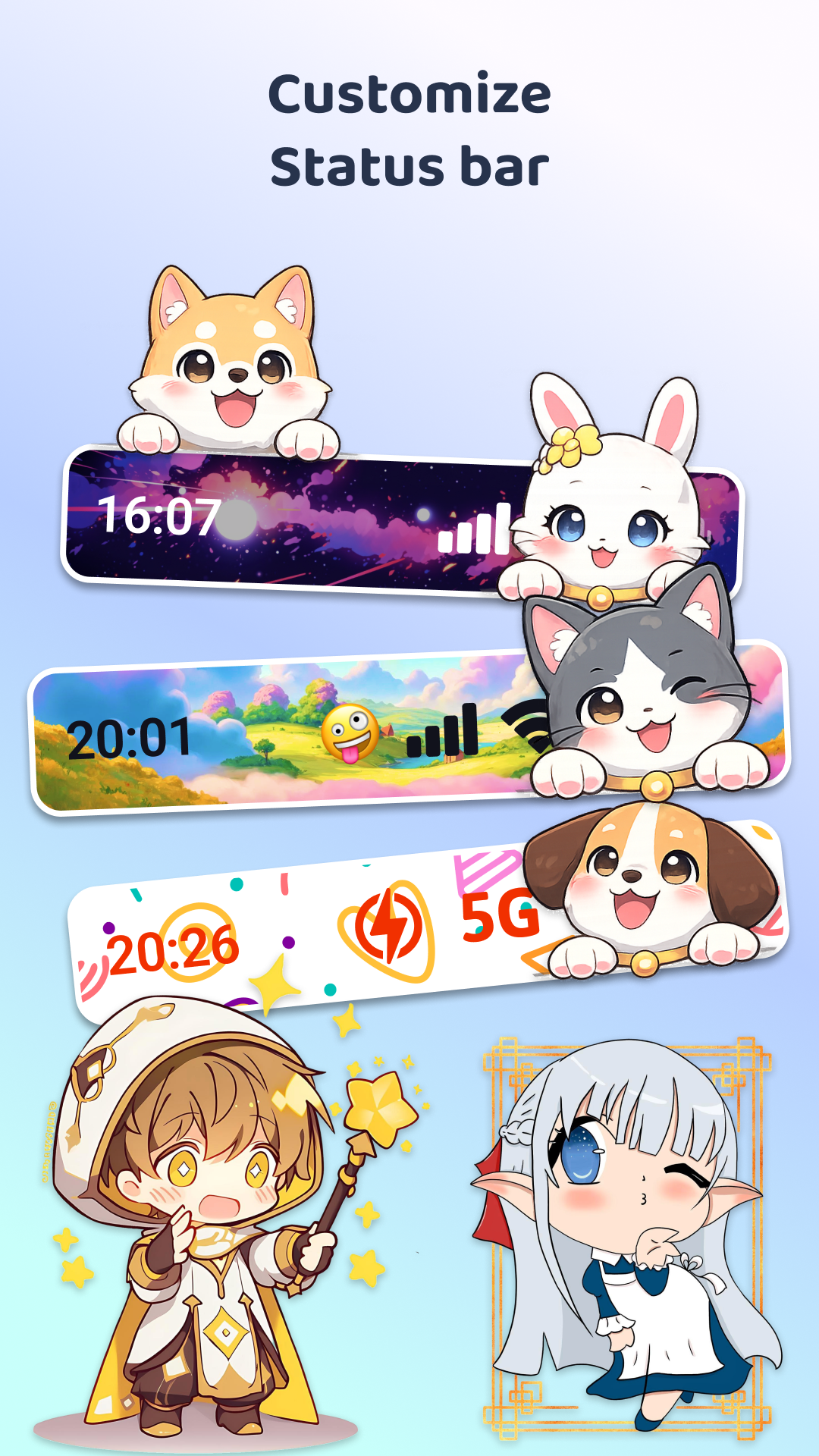 اسکرین شات 7 برنامه Live Anime Shimeji Pets