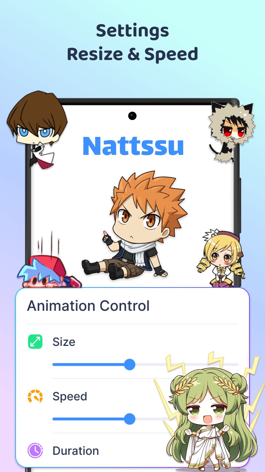 اسکرین شات 6 برنامه Live Anime Shimeji Pets