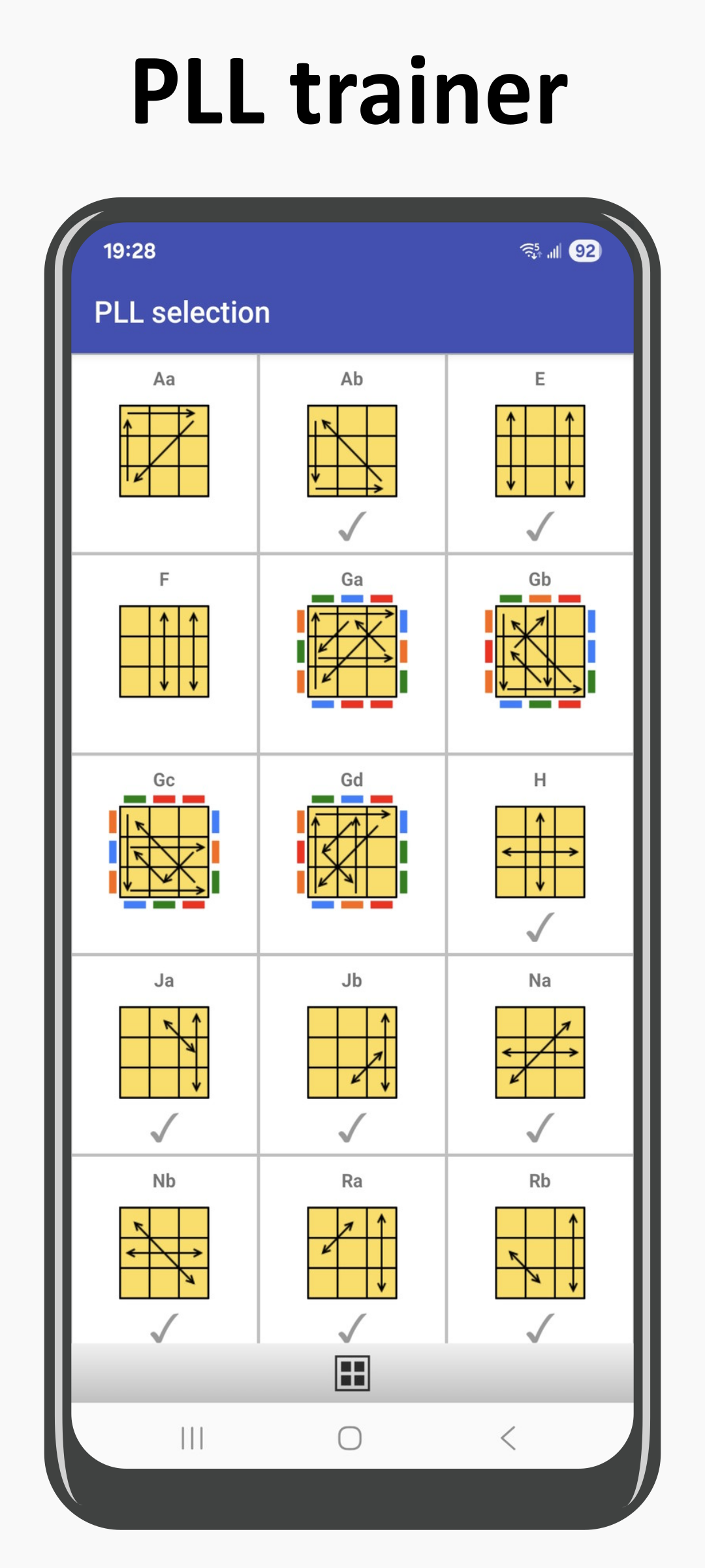 اسکرین شات 4 برنامه Cube Timer