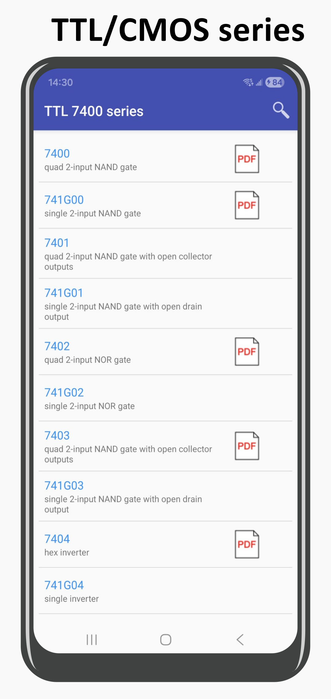 اسکرین شات 8 برنامه Electronics Toolbox