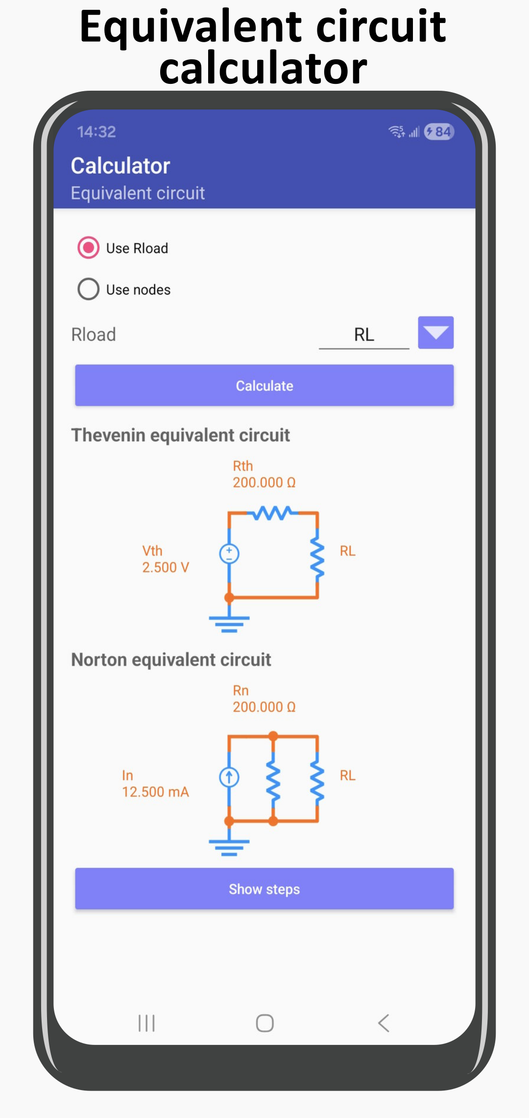 اسکرین شات 5 برنامه Electronics Toolbox