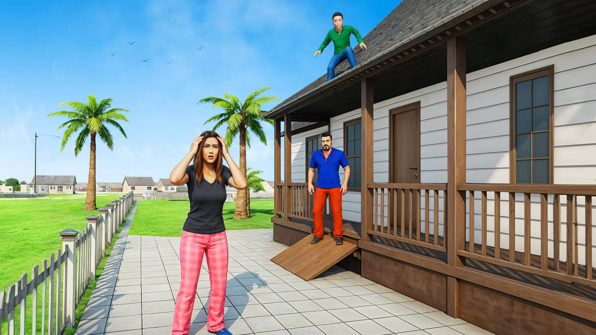 اسکرین شات 2 بازی School Run Boy: Life Simulator