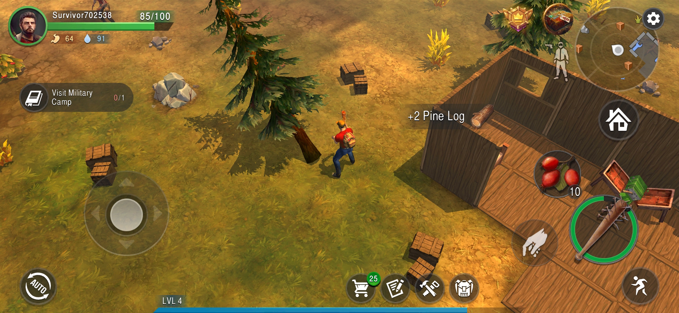 اسکرین شات 8 بازی Live or Die: Zombie Survival