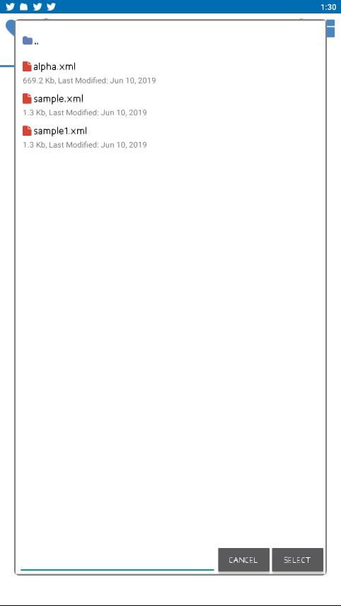 اسکرین شات 2 برنامه XML to PDF Converter