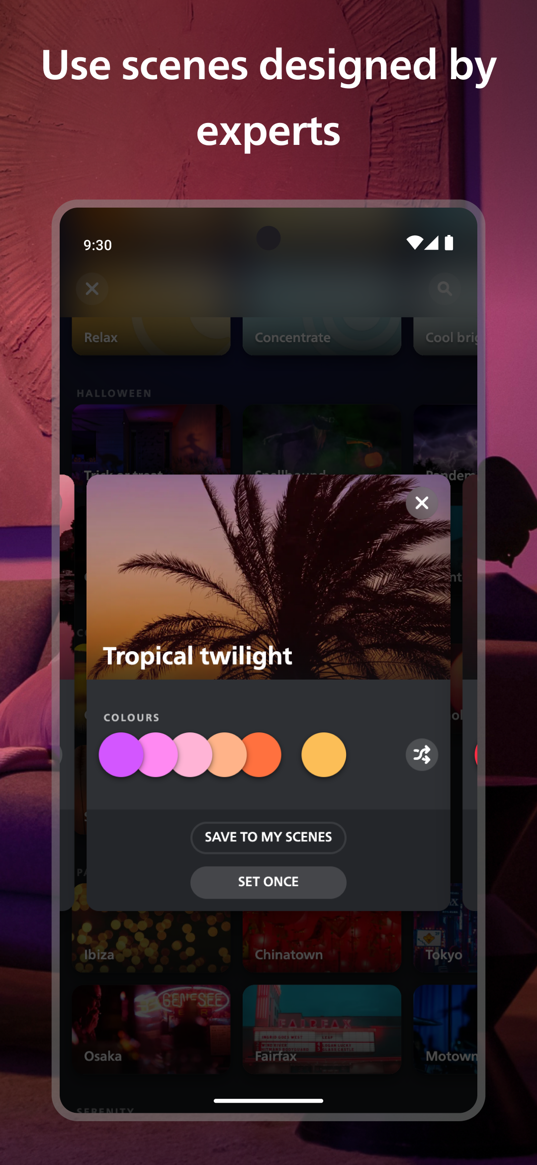 اسکرین شات 4 برنامه Philips Hue