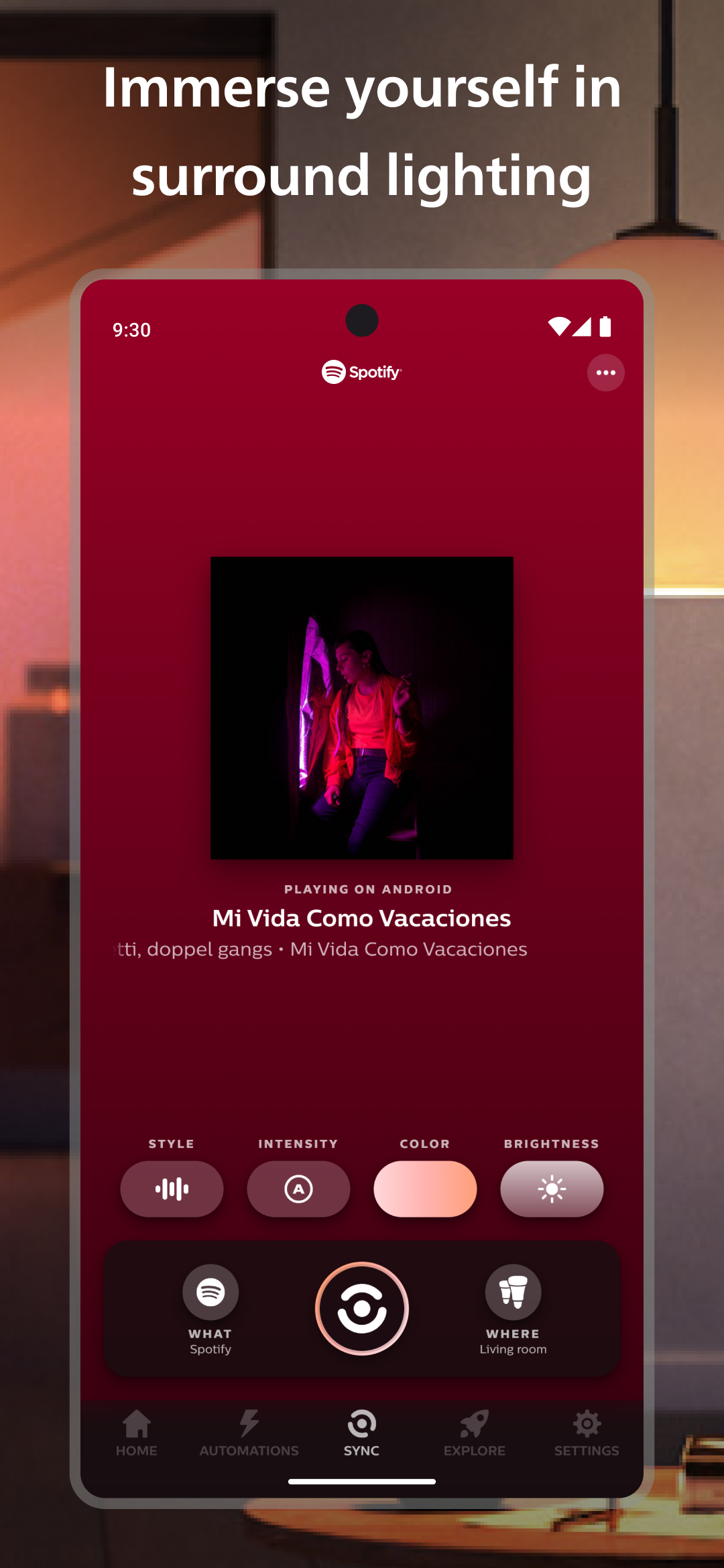 اسکرین شات 8 برنامه Philips Hue
