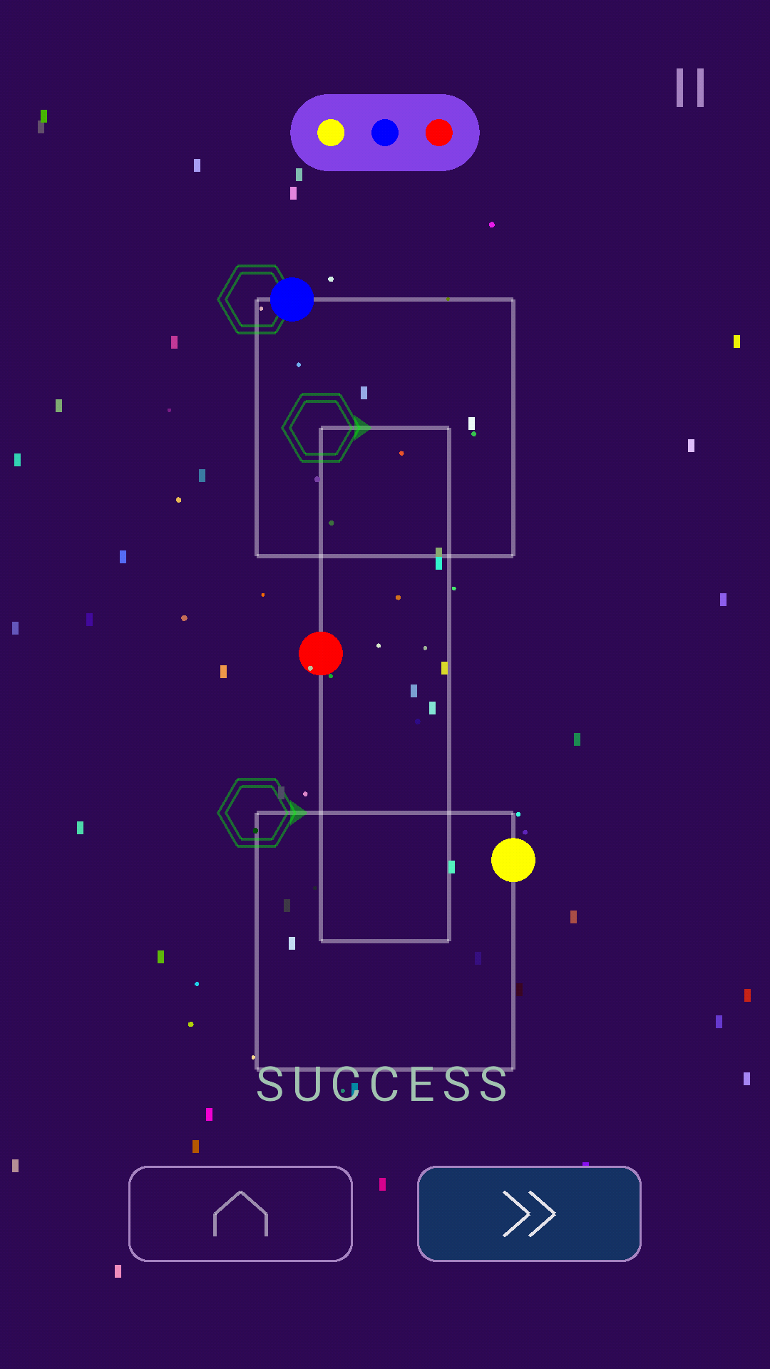 اسکرین شات 6 بازی توپ کهکشان(بازی سرعت و بازی معمایی)