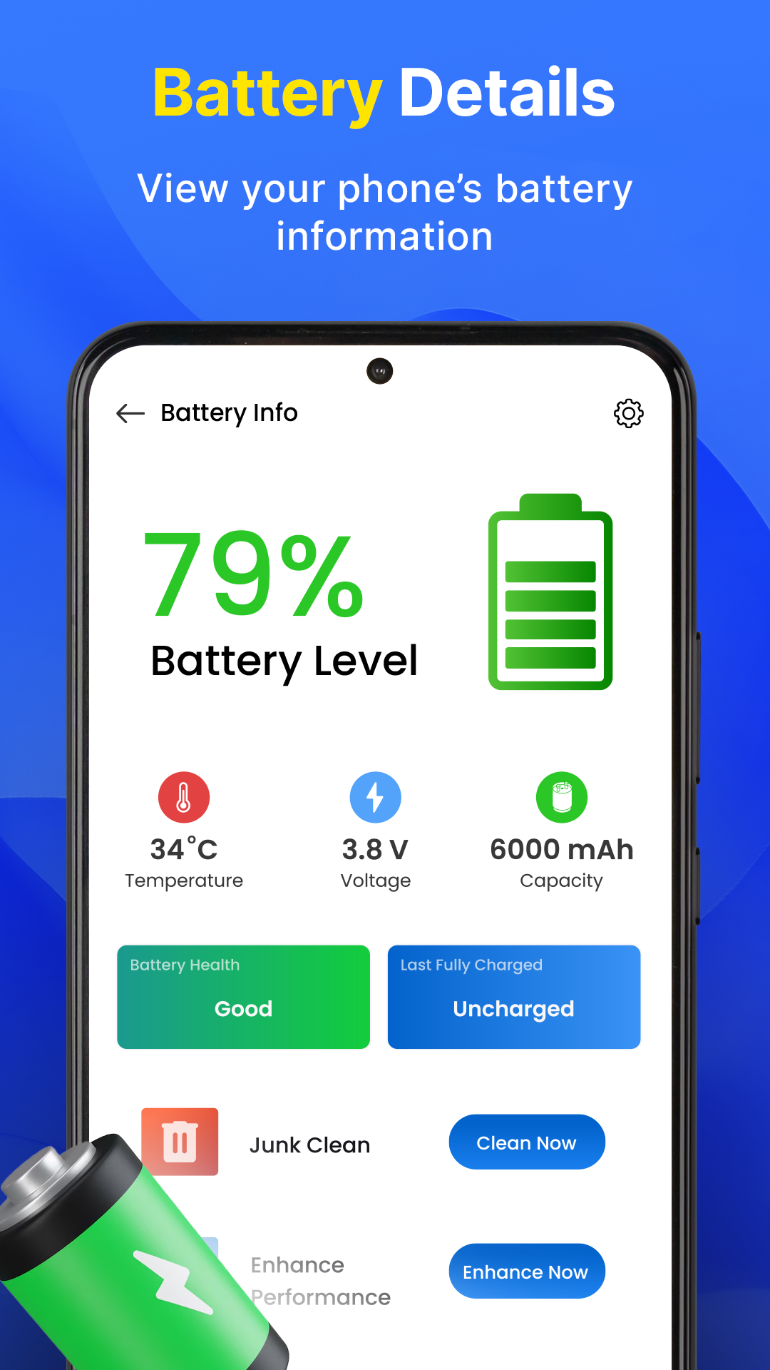 اسکرین شات 6 برنامه Phone Cleaner - All in one