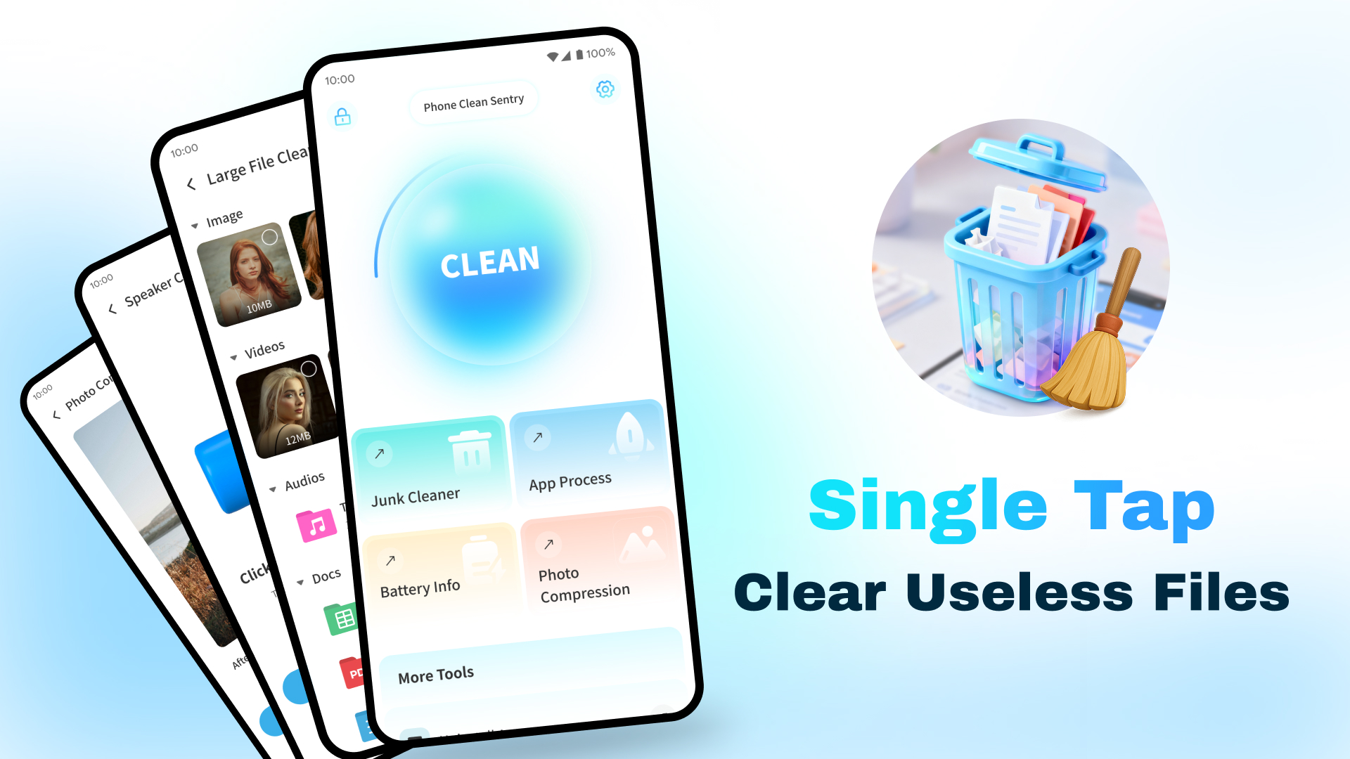 اسکرین شات 1 برنامه Phone Clean Sentry