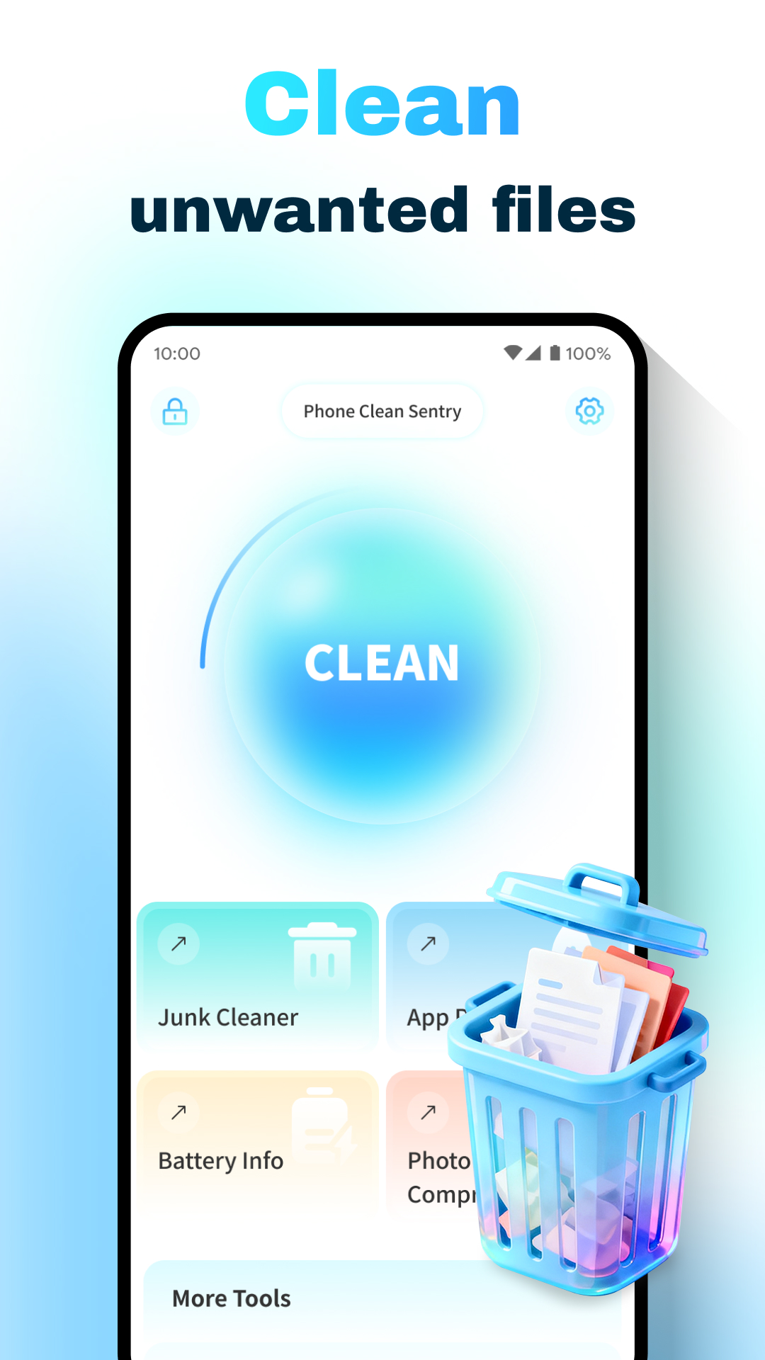 اسکرین شات 2 برنامه Phone Clean Sentry
