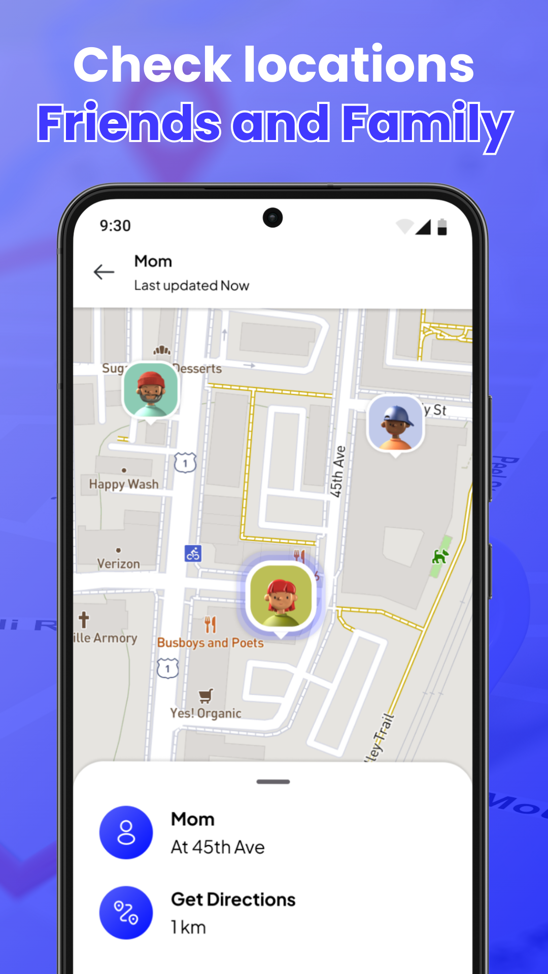 اسکرین شات 4 برنامه Phone Tracker: Family Location
