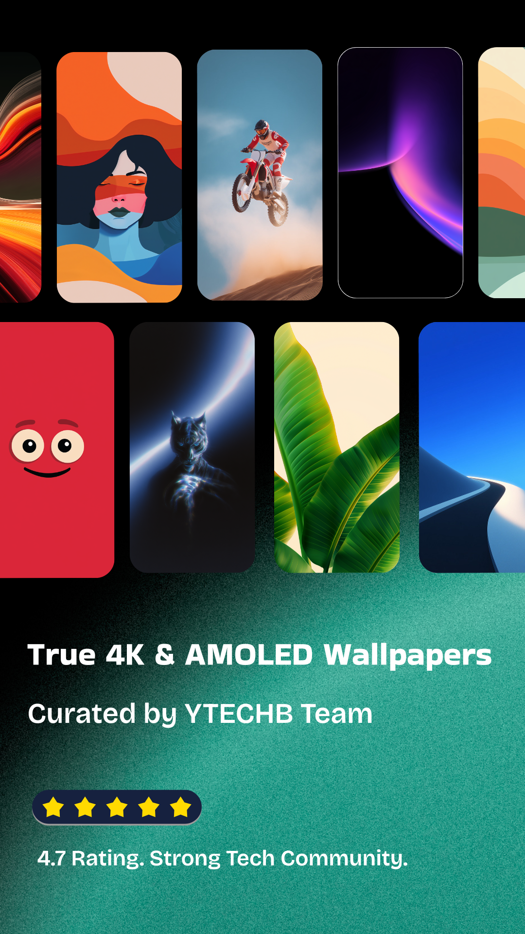 اسکرین شات 2 برنامه 4K Wallpapers - PhoneWalls